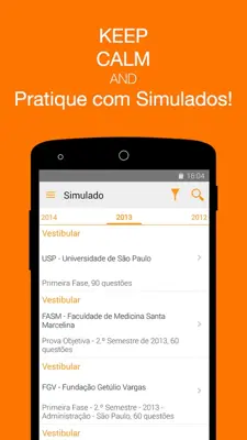 Enem android App screenshot 3